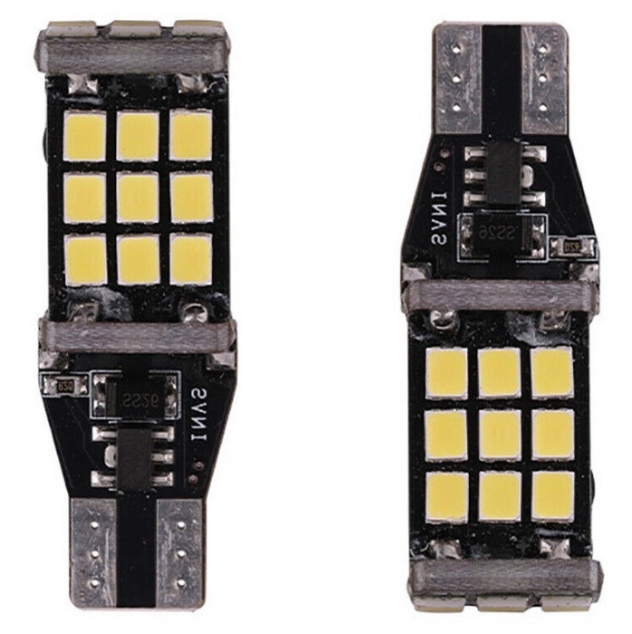 Set 2 Buc Bec Led T15 21 SMD 12V-24V LED 287