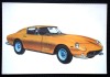 P.221 RECLAMA AUTO CIOCOLATA JAQUES LE MONDE DES AUTOS 1966 FERRARI 275 GTB