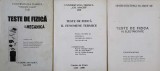 TESTE DE FIZICA VOL.1-3 MECANICA. FENOMENE TERMICE. ELECTRICITATE-CORNELIU CIUBOTARIU, ALEXANDRINA JEFLEA, -251472