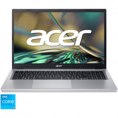 Laptop Acer Aspire 3 A315-510P cu procesor Intel® Core™ i3-N305 pana la 3.8 GHz, 15.6, Full HD, 8GB DDR5, 256GB SSD, Intel® UHD Graphics, No OS, Silve