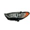 Far FORD FUSION USA, 2017-2020, TYC, fata, partea stanga, Tip=USA; tip bec H11+H9+LED; manual; Omologare: SAE;