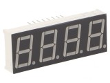 Afișaj LED 7 Segmente 14.2mm 4 Digite Roșu/Verde