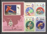 Coreea de Nord.1976 Campionate de tenis de masa Pjongjang SC.162