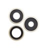 Geam Camera Spate iPhone 13 Pro / 13 Pro Max Auriu + Rama Protectie Obiectiv