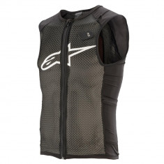 Vesta Protectie Ciclism Alpinestars Paragon Plus, Negru/Alb, Marime XL