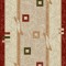 Traversa Covor Lotos 579 Crem / Grena Latime 100 cm Diverse Lungimi 1800 gr/mp