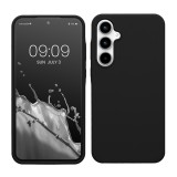 Husa Kwmobile pentru Samsung Galaxy A35, Negru, Silicon, KWM000021PA001C, Carcasa