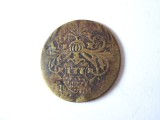 Rar! Jeton romanesc Chiojdeni Marken 100 Bani 1904 Chiojdeni/Vrancea fratii Rosenberg,diam.=28 mm,pret catalog:300-350 Euro!