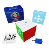 Cub tip Rubik AoSu V7 4x4x4 Triple Track Magnetic UV, jucarie educativa
