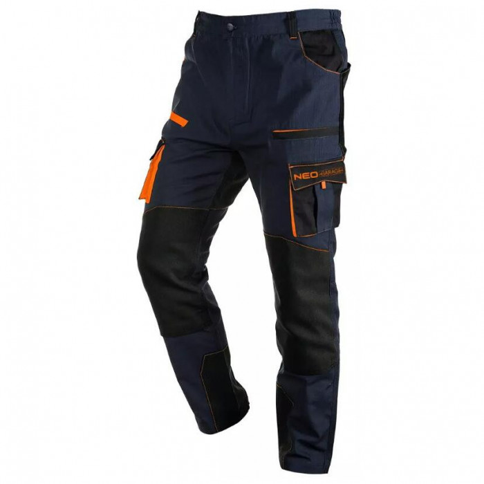 Pantaloni de lucru, model Garage, bumbac, marime XL/54, NEO