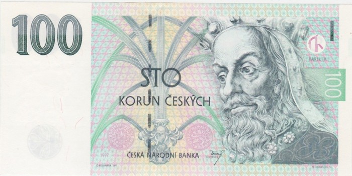 CEHIA 100 Korun 1997 aUNC+