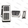 Set Pedale Inox + Footrest transmisie automata DSG VW Passat B8/Skoda