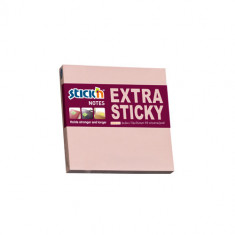 Notes Autoadeziv Extra-sticky 76 X 76mm, 90 File, Stick&amp;quot;n - Magenta Pastel foto