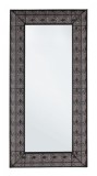 Cumpara ieftin Oglinda perete metal negru Larjam 70x6.5x140.5 cm