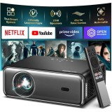 Cumpara ieftin Videoproiector 1080P Full HD, WiFi 5G, Bluetooth 5.2, 27000 Lumeni, Audio Dolby, Total Sonics, Focalizare Automata AI, Corectie Trapezoidala, Suport 4