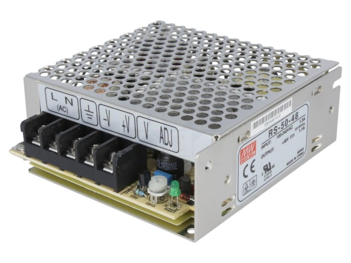 Alimentator modular 48VDC 1.1A