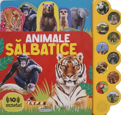 10 sunete - Animale salbatice PlayLearn Toys foto