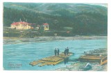 46 - PIATRA NEAMT, Ferry across the Bistrita River, Romania - old postcard - used - 1927