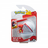 Pokemon - Set 2 figurine Clip n Go, (Magby &amp; Premier Ball) S15