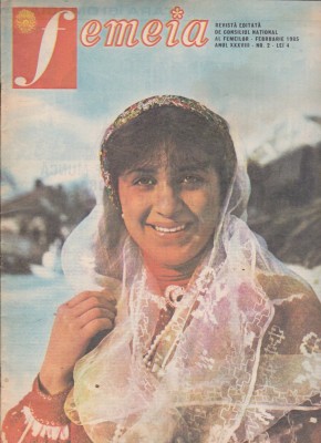 bnk rev Femeia - februarie 1985 - anul XXXVIII nr 2 foto