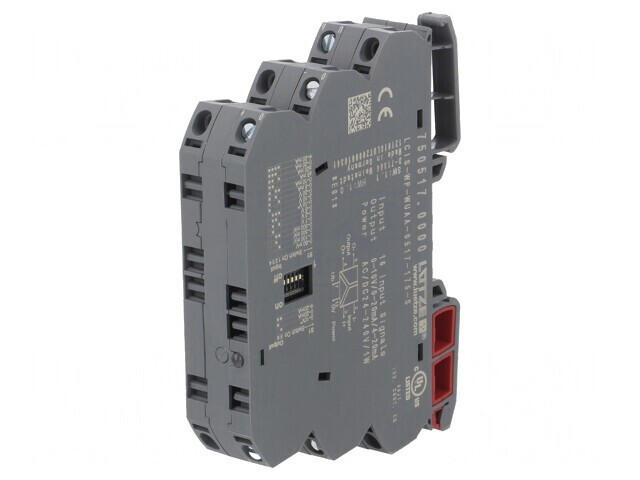 Adaptor de Semnale Analogice pentru Șină DIN 24-240VDC