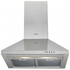 Hota Beko CWB6441XN, Capacitate de absorbtie max. (m3/h) 400, 60 cm latime, culoare inox