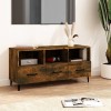 VidaXL Comodă TV, stejar fumuriu, 102x35x50 cm, lemn compozit 817498