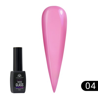 Ojă semipermanentă cu efect de vitraliu Global Fashion 8ml, Tinted Glass 04 foto