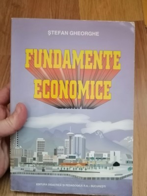 Fundamente economice - Stefan Gheorghe : 2000 foto