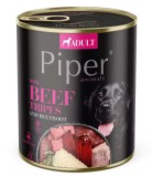 PIPER CONSERVA CAINI CU BURTA DE VITA SI SFECLA ROSIE, 800G