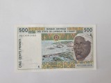 Senegal Africa de Vest 500 Francs 1993 Noua