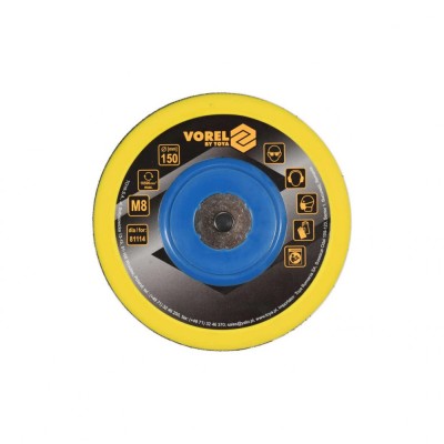 Disc unelte pneumatice 150 mm Vorel 81115 foto