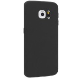 Husa Samsung Galaxy S6 Edge Slim Antisoc Neagra Protectie Camera Porturi Margini Ridicate