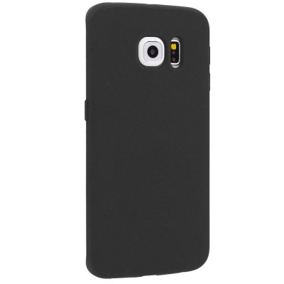 Husa Samsung Galaxy S6 Edge, slim antisoc Black foto