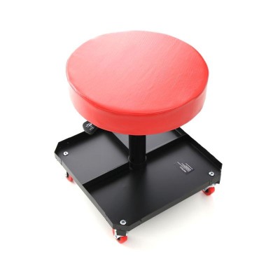 Scaun de atelier cu raft pentru scule, rotire 360&amp;deg;, KD376 foto