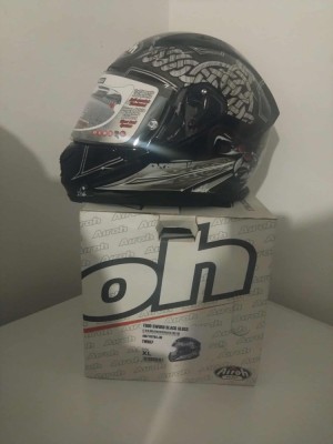 Casca Airoh SWORD BLACK GLOSS integrala /full face Marimea XL noua foto