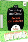 Jocuri cu numere. Pentru prescolari mari. Scrie si sterge - Gama