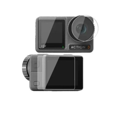 Sunnylife sticlă călită pentru obiectiv și ecran pentru DJI OSMO Action 3 foto