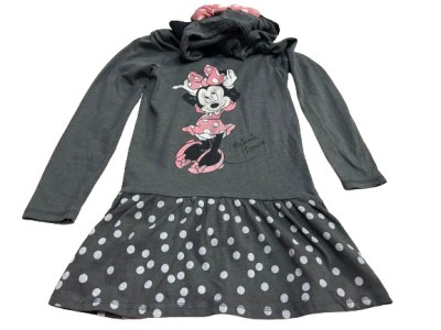 Rochita gri Minnie Mouse , marimea 4-6 ani 110-116 cm foto