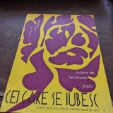 Cei care se iubesc - muzica Temistocle Popa, versuri Radu Stanescu, partitura