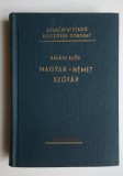 Magyar - nemet szotar - Halasz Elod