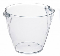 Vas pentru gheata acril oval KRISTAL, 2 L, 019420 foto