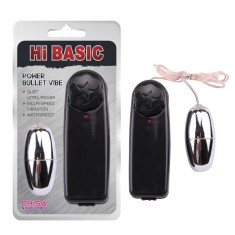 Ou cu Vibratii Chisa Novelties &raquo;Hl Basic Power Bullet Vibrator&laquo; 5,6 cm - Argintiu