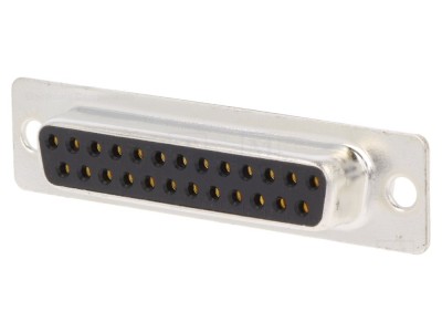 Conector D-Sub 25 pini mamă aurit foto