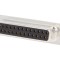 Conector D-Sub 25 pini mamă aurit