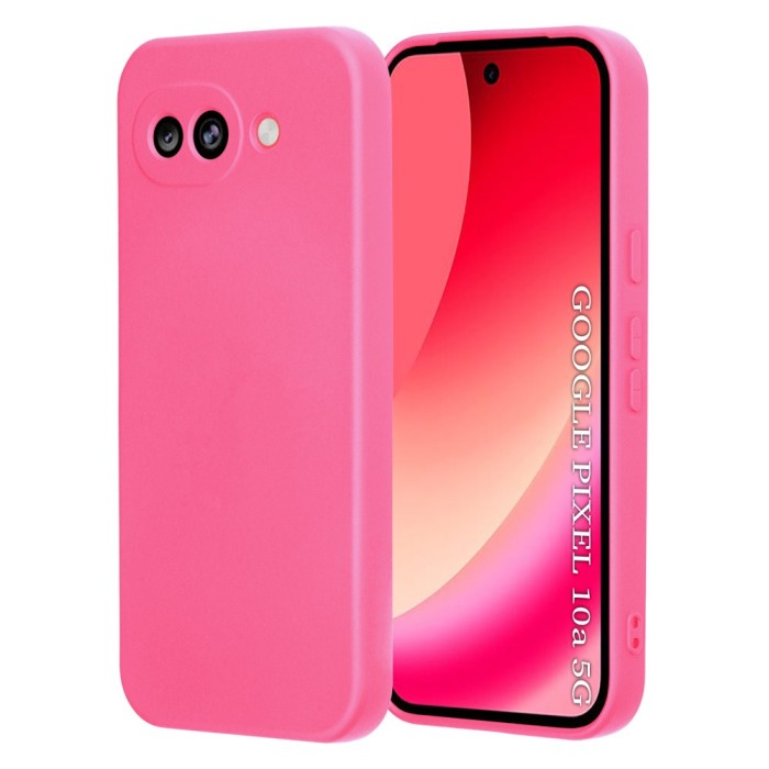 Husa silicon pentru Google Pixel 10a Asteroid GSM SoftFlex, fucsia