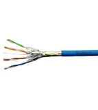 Cablu Schrack F/FTP Cat.6a, HSKP423HA5, 4x2xAWG23/1,500MHz, LS0H-3,Dca, albastru SafetyGuard Surveillance