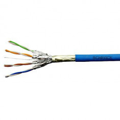Cablu Schrack F/FTP Cat.6a, HSKP423HA5, 4x2xAWG23/1,500MHz, LS0H-3,Dca, albastru SafetyGuard Surveillance