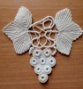 Mileu Macrameu forma strugure