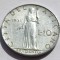 962. Moneda Vatican 10 lire 1951 (AN) (Al 260-lea Papa Pius al XII-lea)